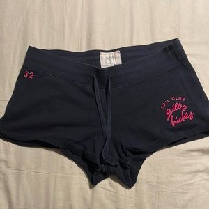 Sail Club Gilly Hicks Navy Blue Shorts Large